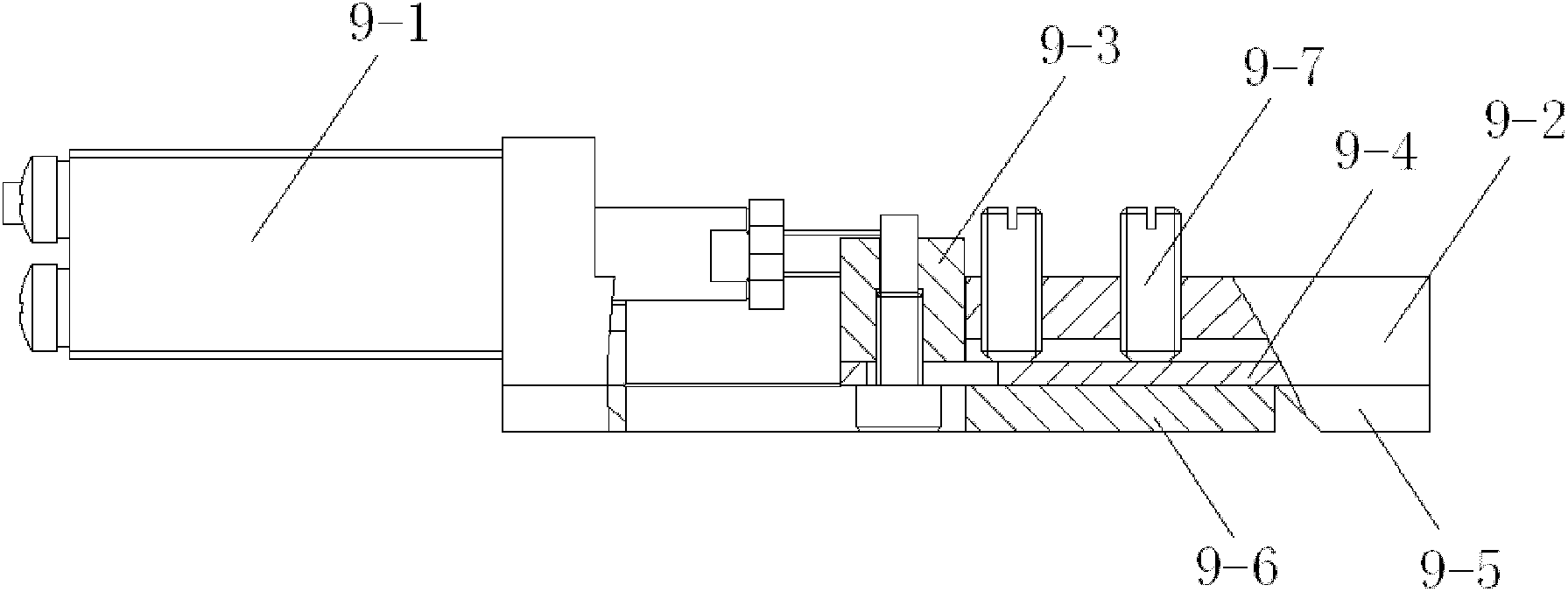 Thermoplastic tube mounting mechanism for automatic buzzer assembly line