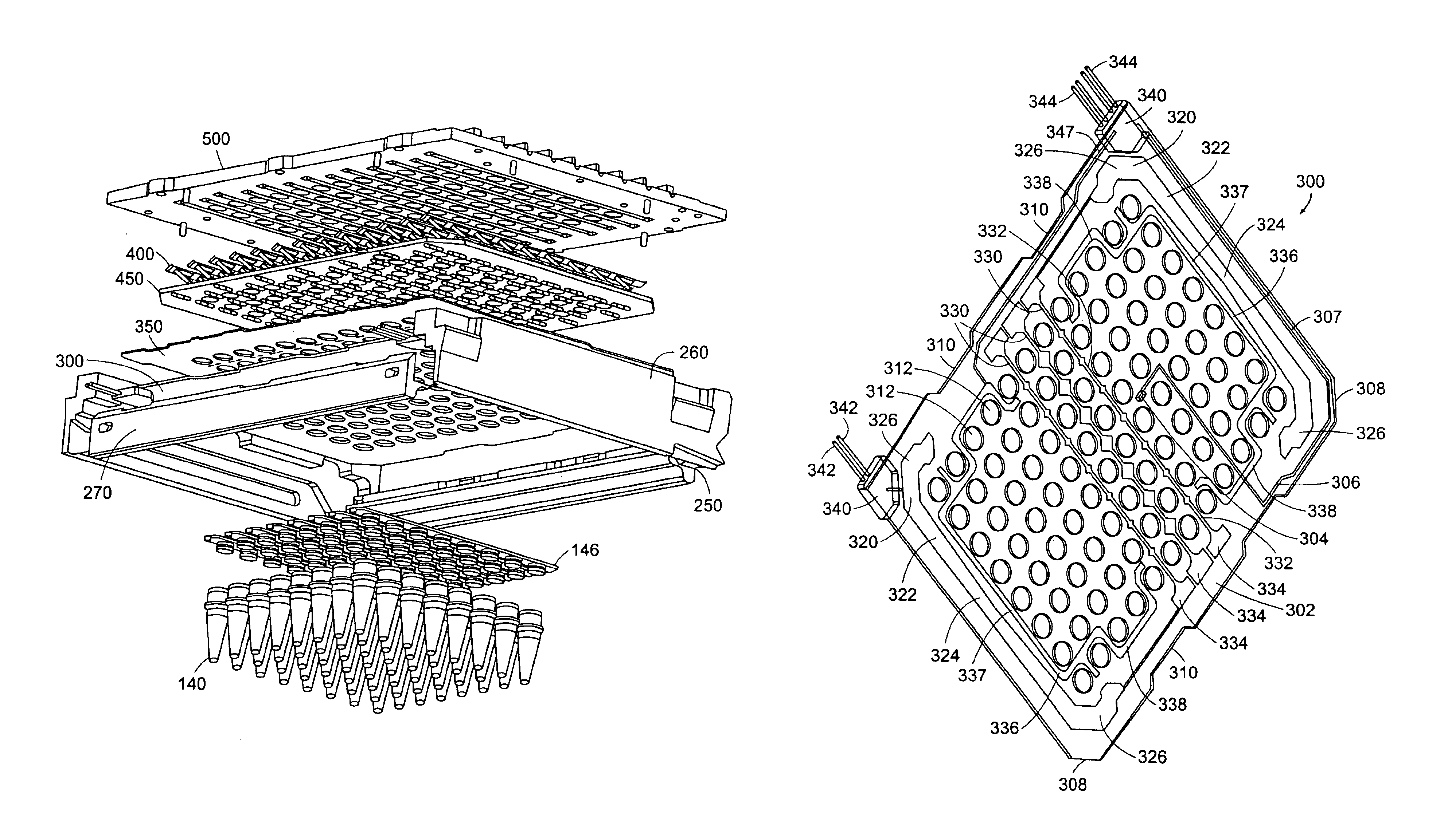 Apparatus and method for flexible heating cover assembly for thermal cycling of samples of biological material