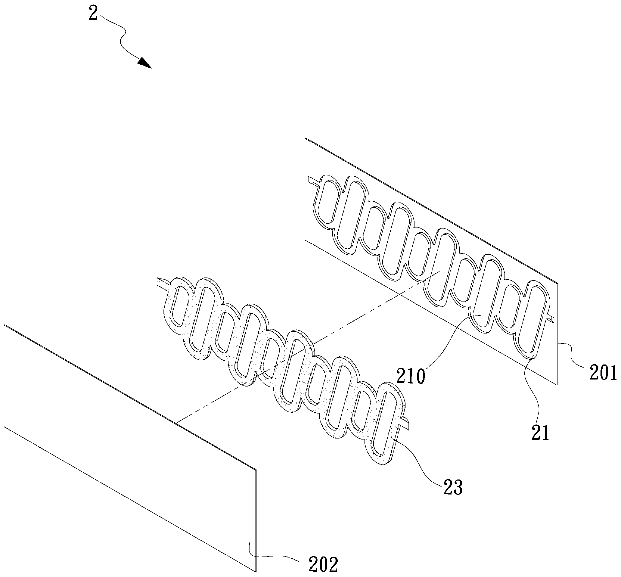 Heat dissipation unit and heat dissipation device thereof