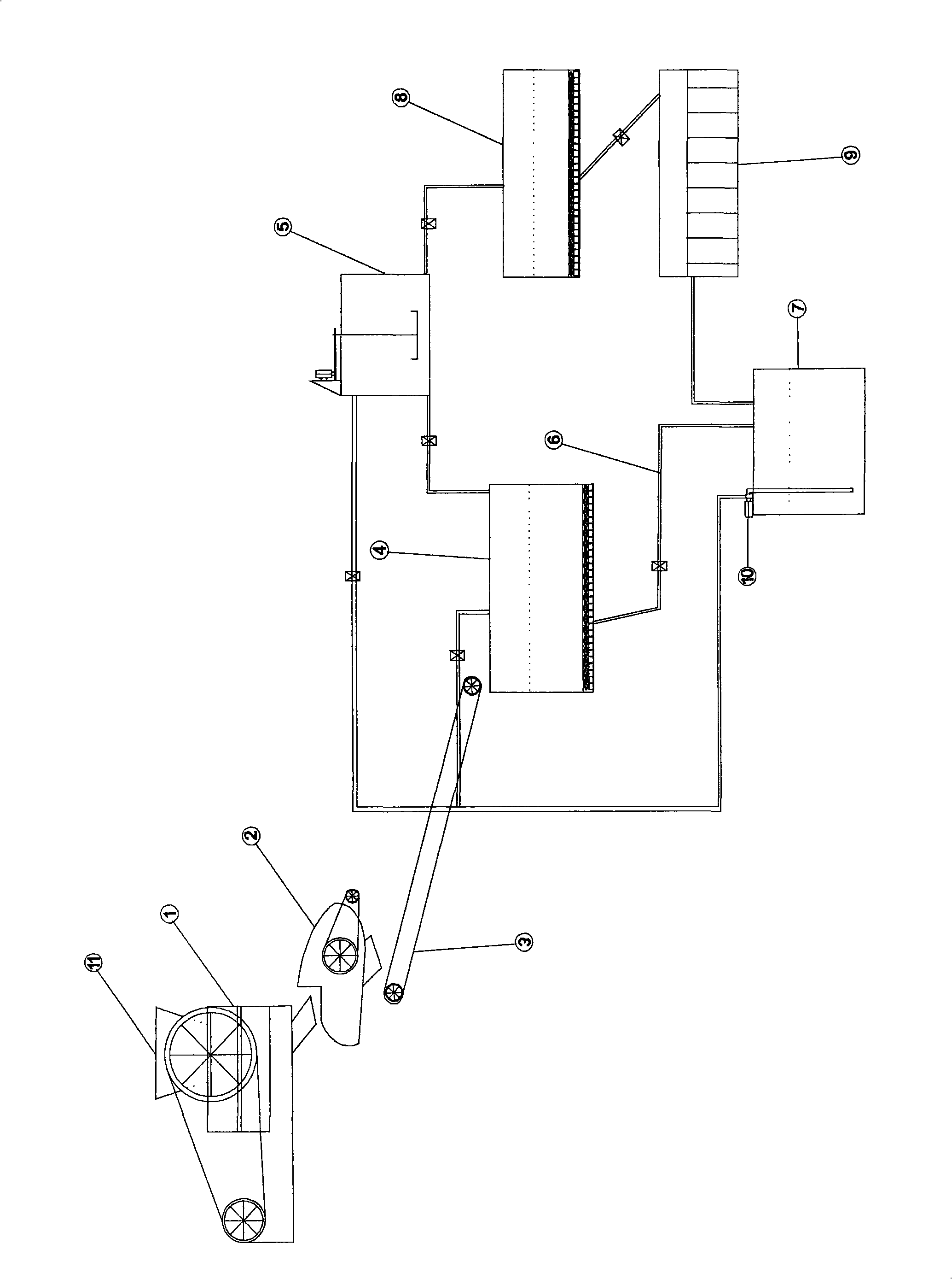 Method for producing zinc finemeal with zinc oxide mine or zinc slag