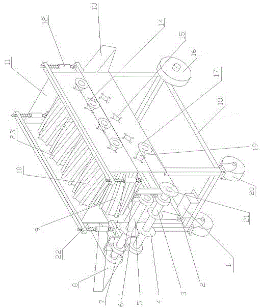 Rubbing machine for medicinal materials