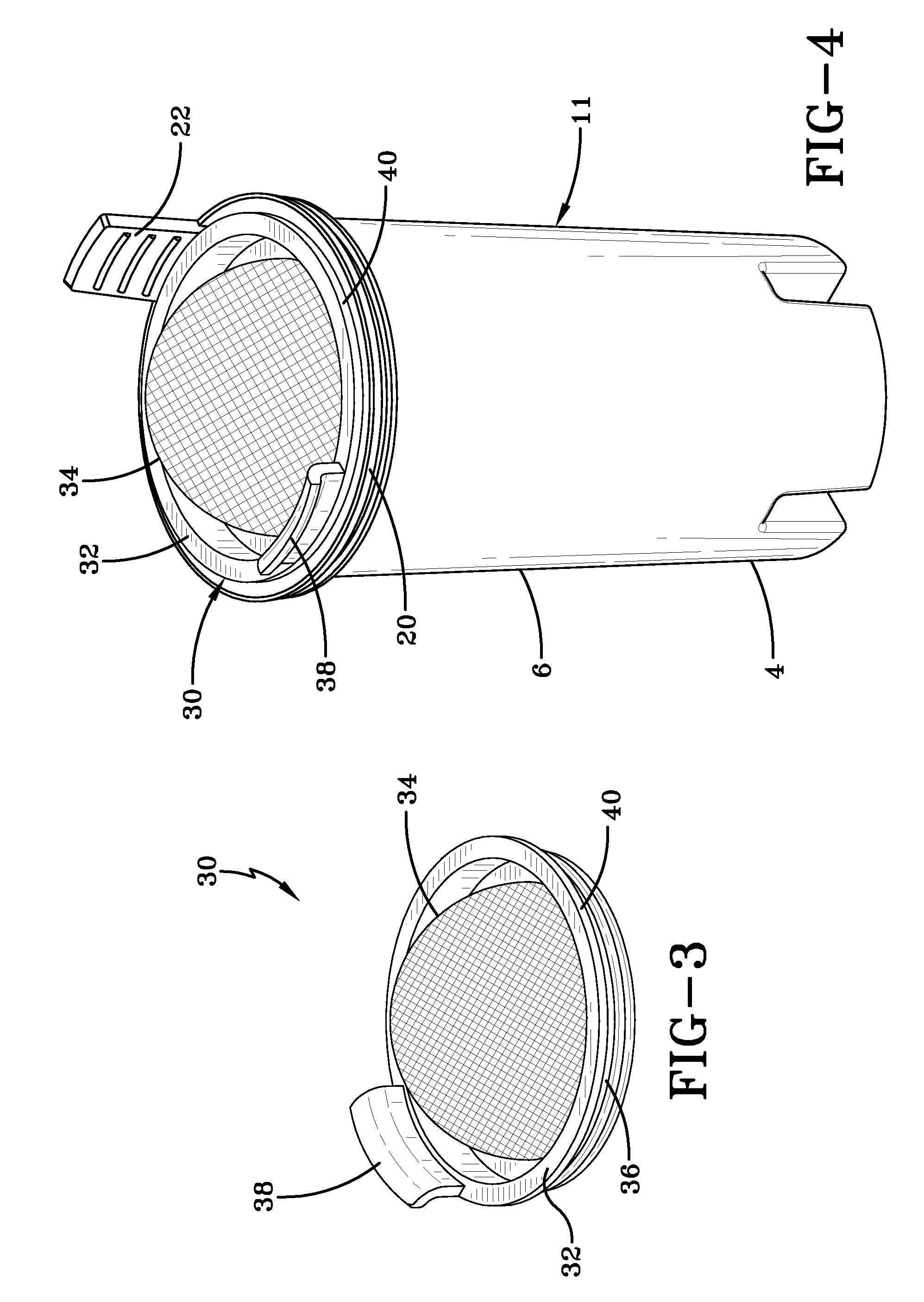 Reusable filter cartridge