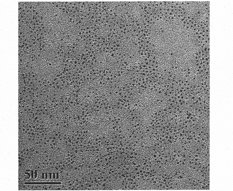 Method for preparing high-dispersion precious metal and alloy nanoparticles thereof