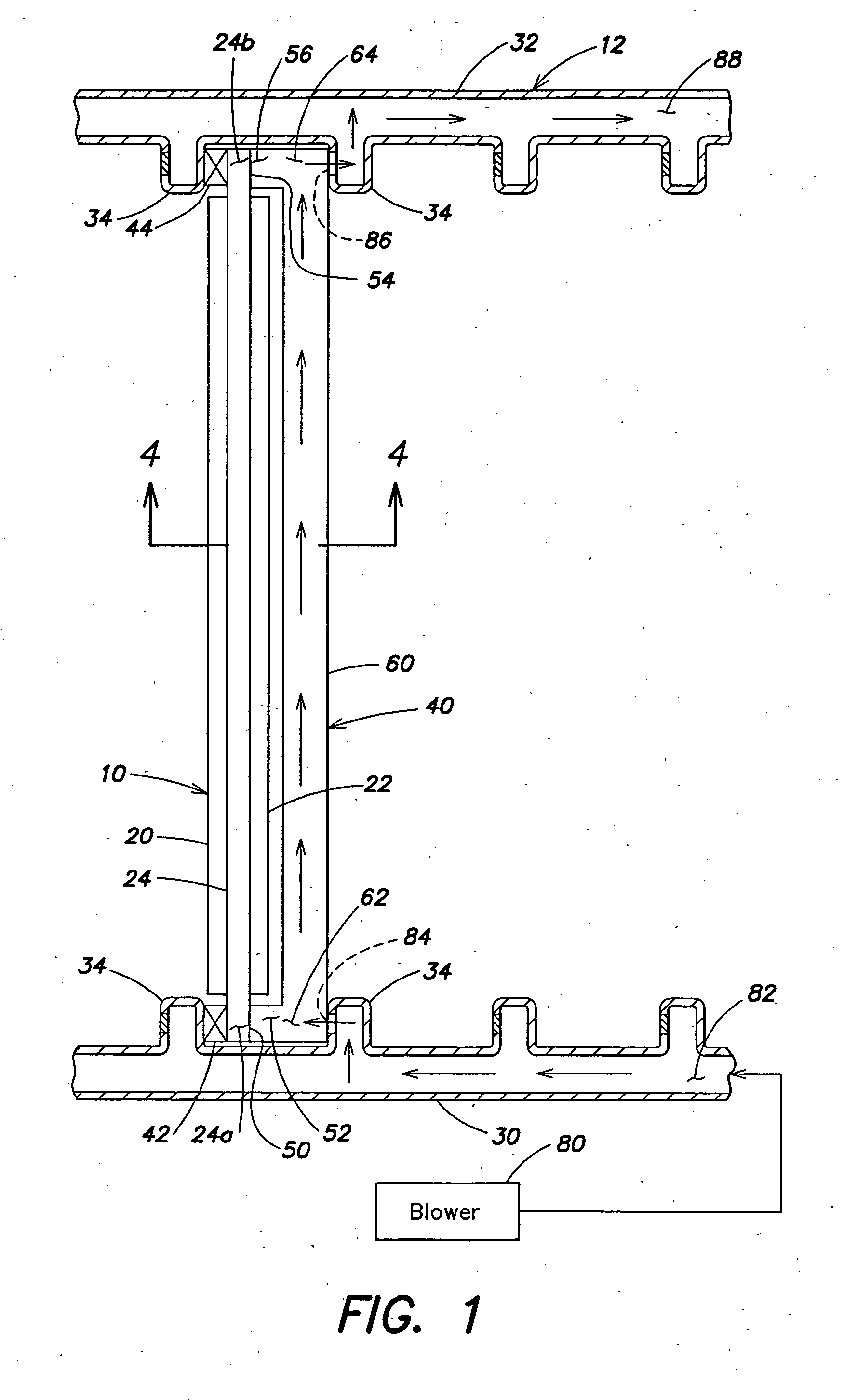 Flow through cooling assemblies for conduction-cooled circuit modules