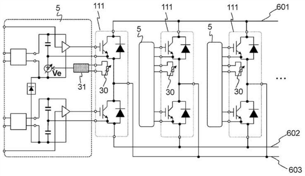 Drive circuit of power conversion device and power conversion device