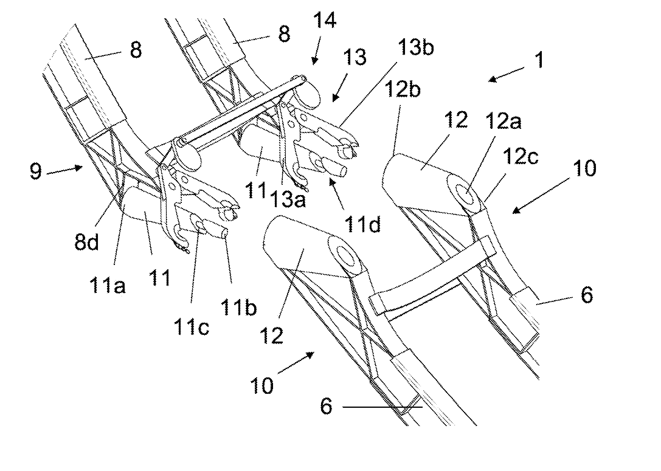 Cargo door arrangement