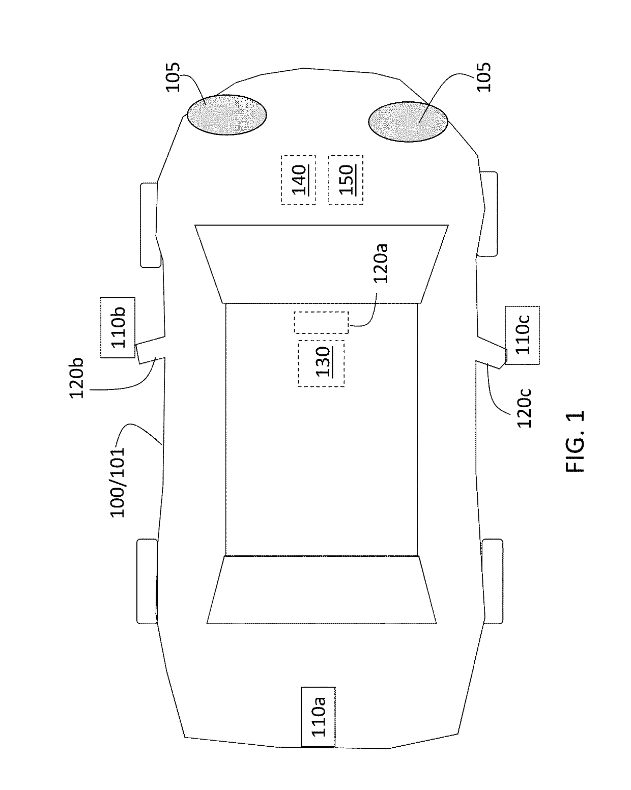 Unilluminated vehicle indication based on communication