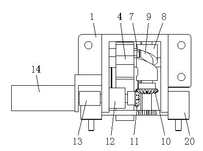 Locking method for vehicle-mounted battery box and locking device used in locking method