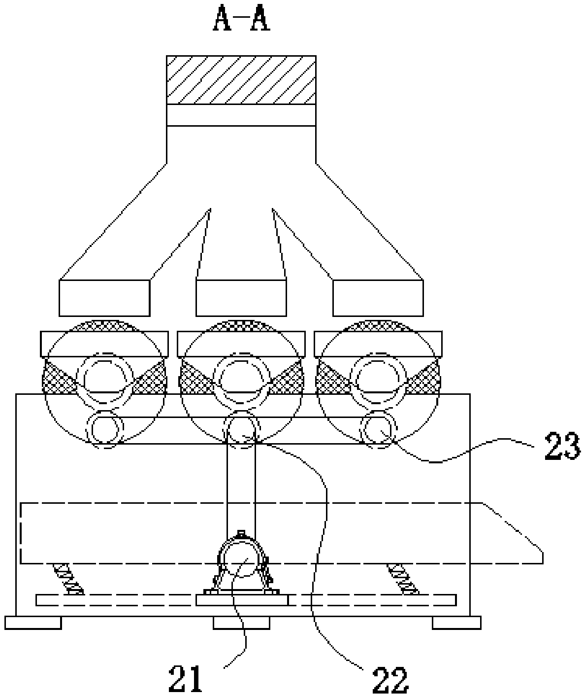 Automatic high-efficiency fresh tea leaf classification device