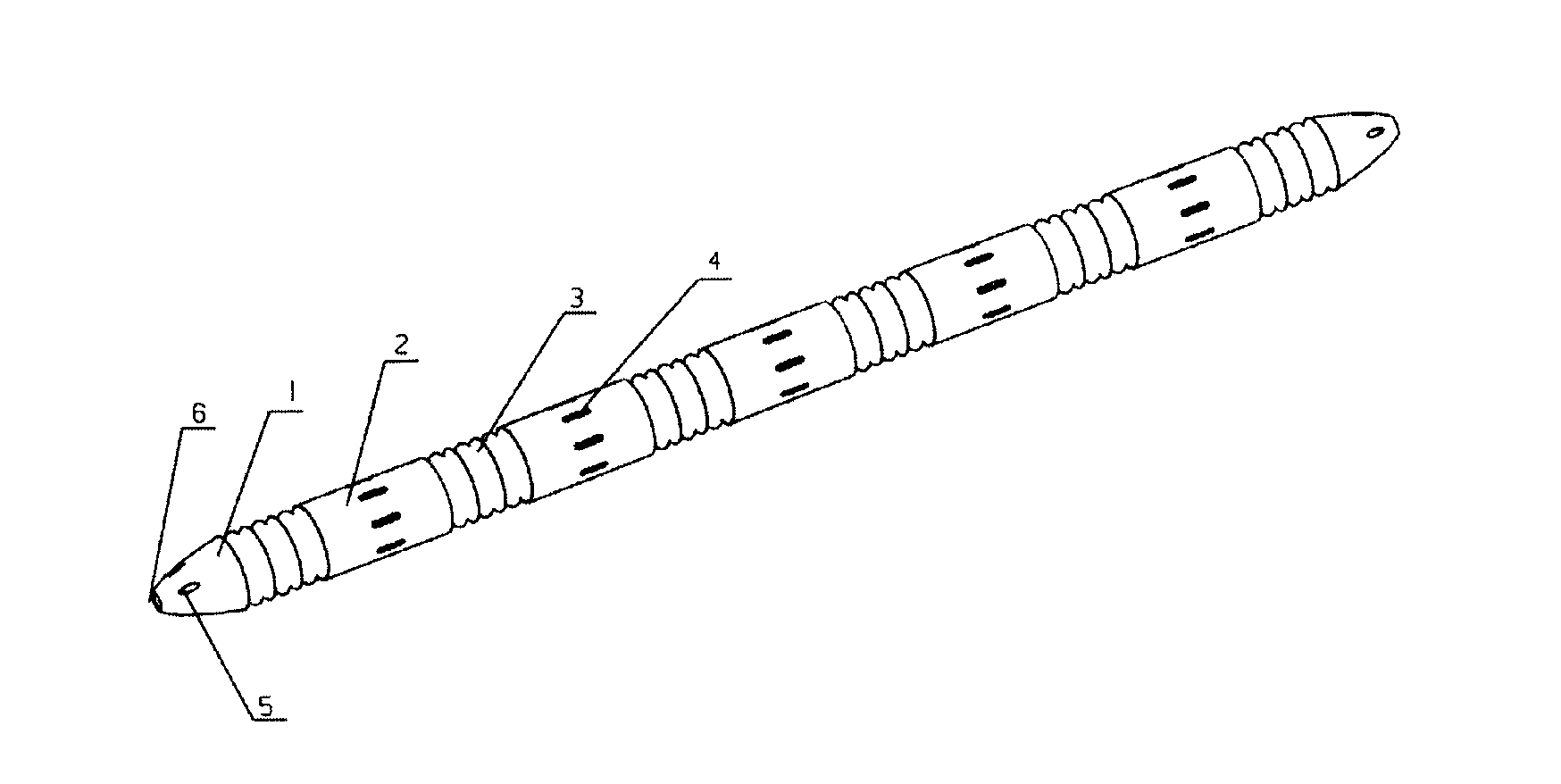 Scalable wheel type snake-shaped robot