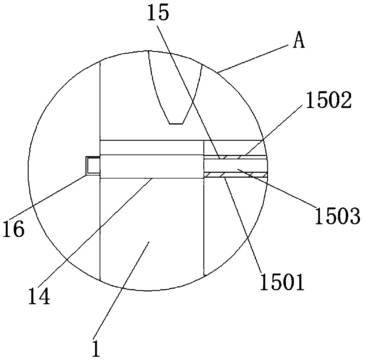 Heat dissipation protection device of electromechanical equipment