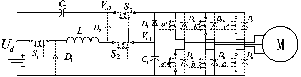 Brushless direct-current motor power converter