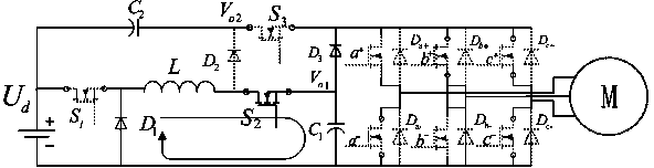 Brushless direct-current motor power converter