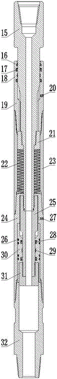 Pressure resistant tool for reducing frictional resistance of horizontal well section