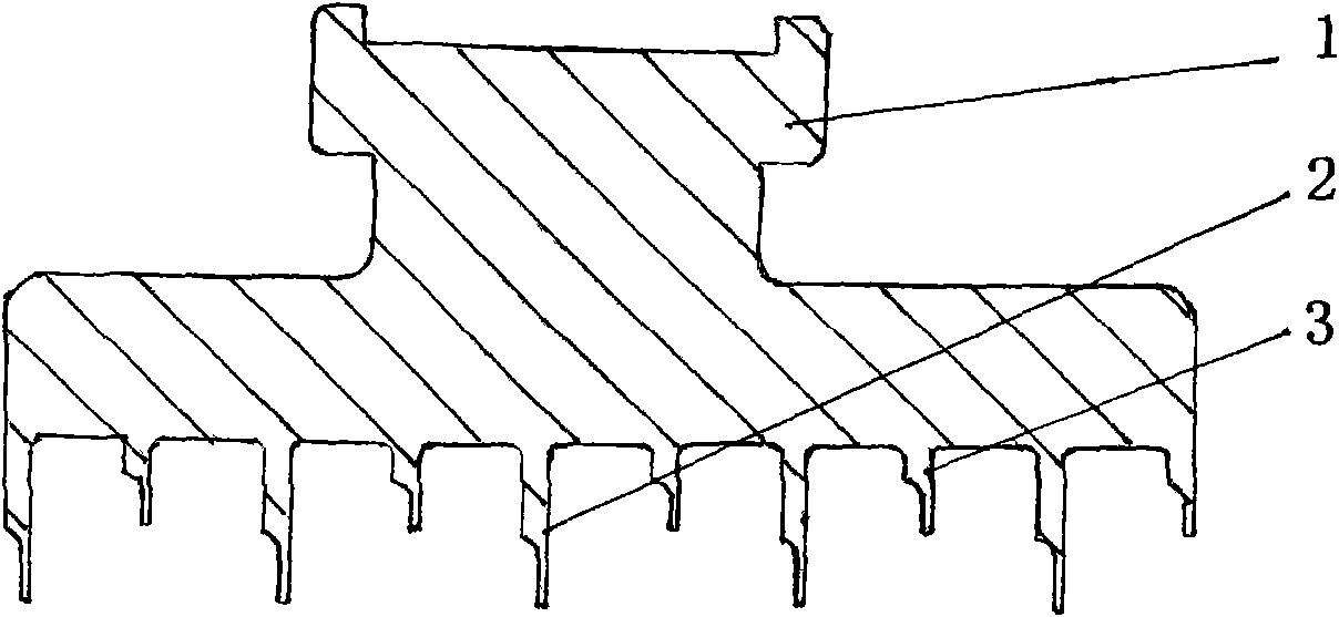 Telescopic brush type gland ring