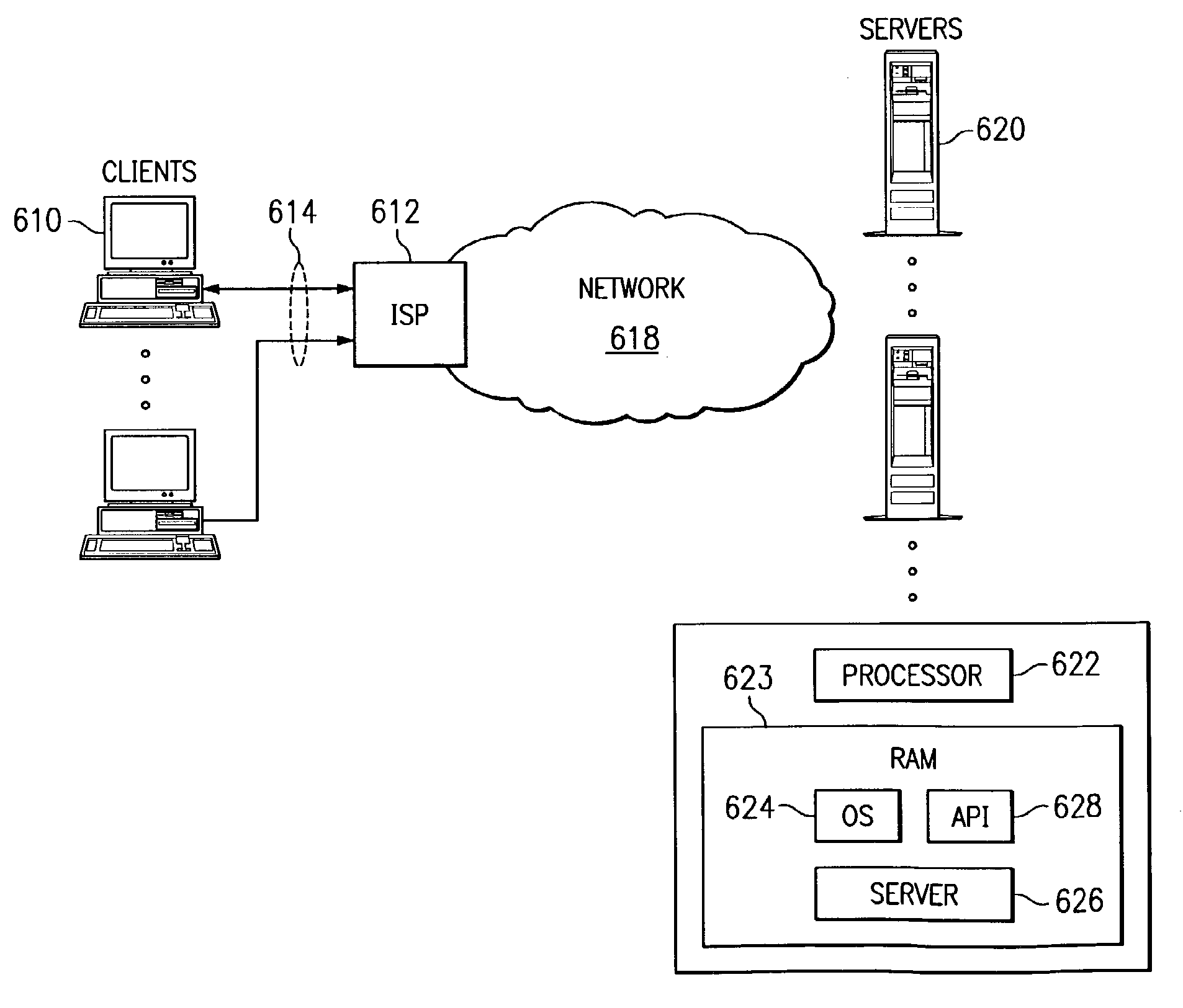 Method and system for fault tolerant media streaming over the Internet