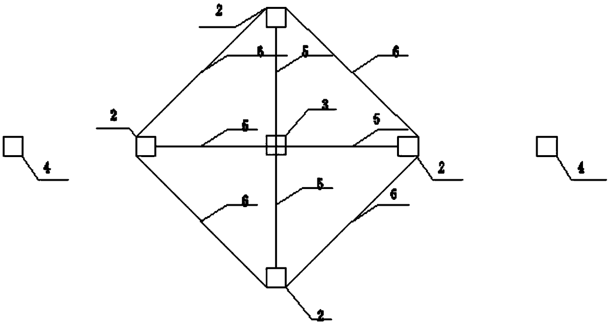 Installation method of large-diameter circular roof pipe truss