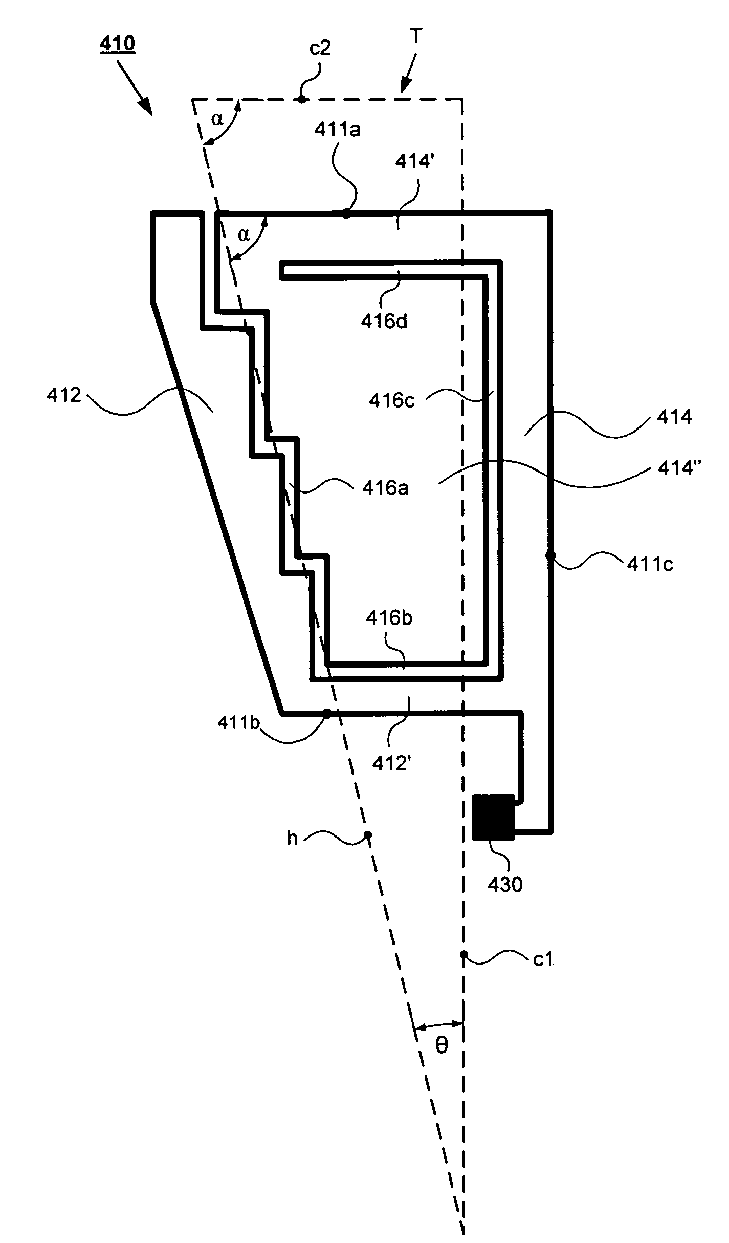 Wideband monopole antenna