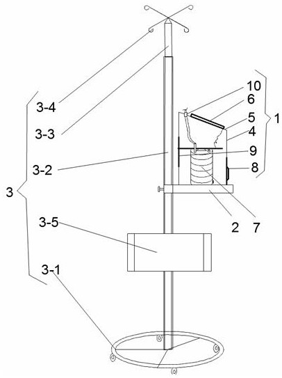 Medical decompression drainage device based on stomach intestine, pleuroperitoneal cavity and postoperative parts