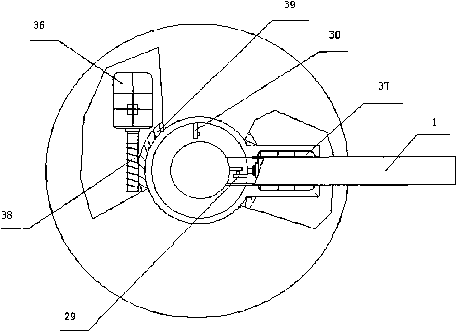 Control system of spraying device of open coal car