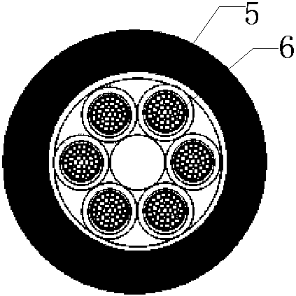 A kind of reel type optical unit optical cable and its manufacturing process