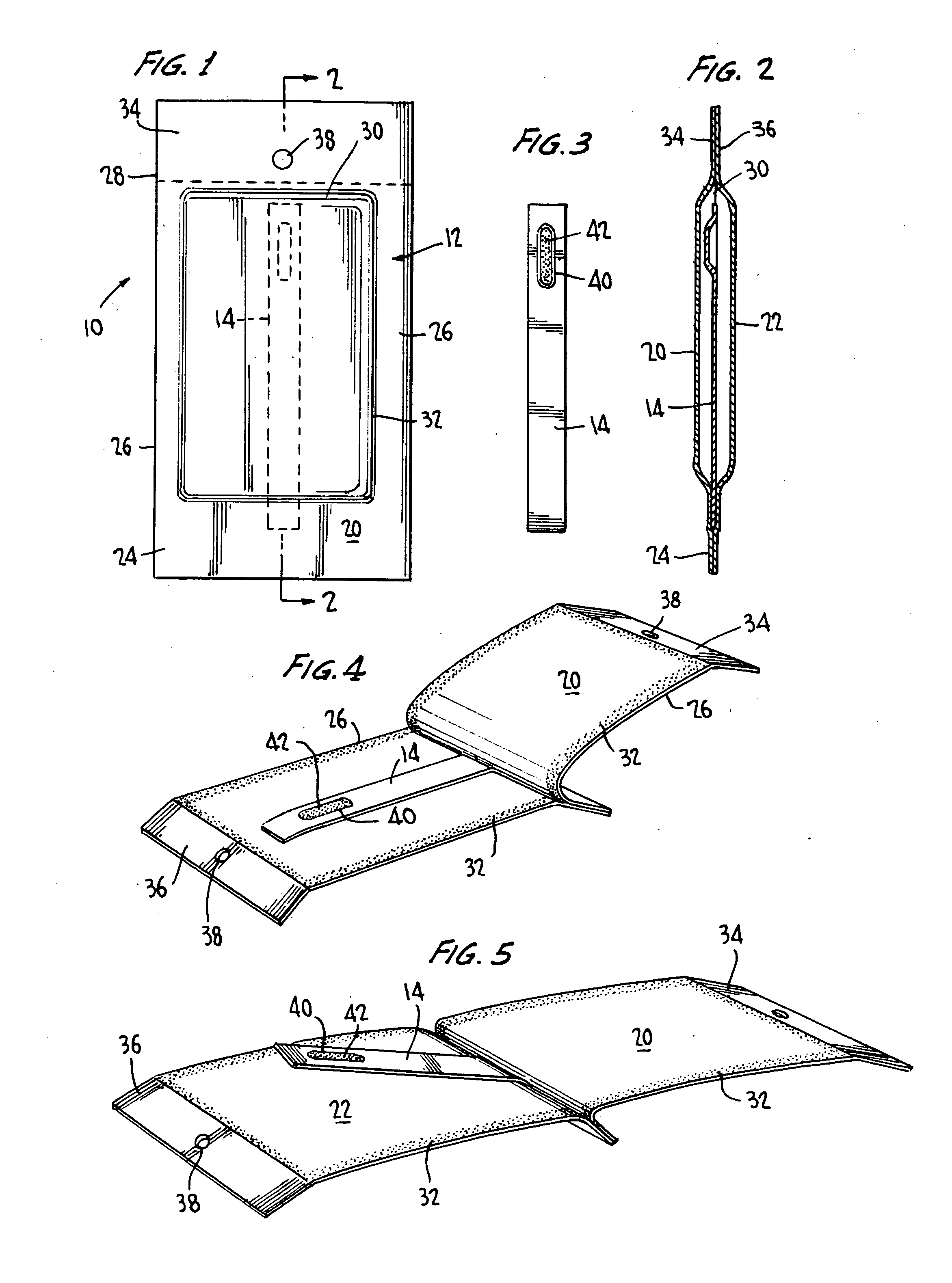 Biological indicator with integral package