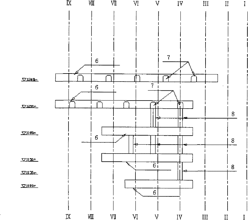 Method for designing anchoring hole structure for reinforcing rock slope