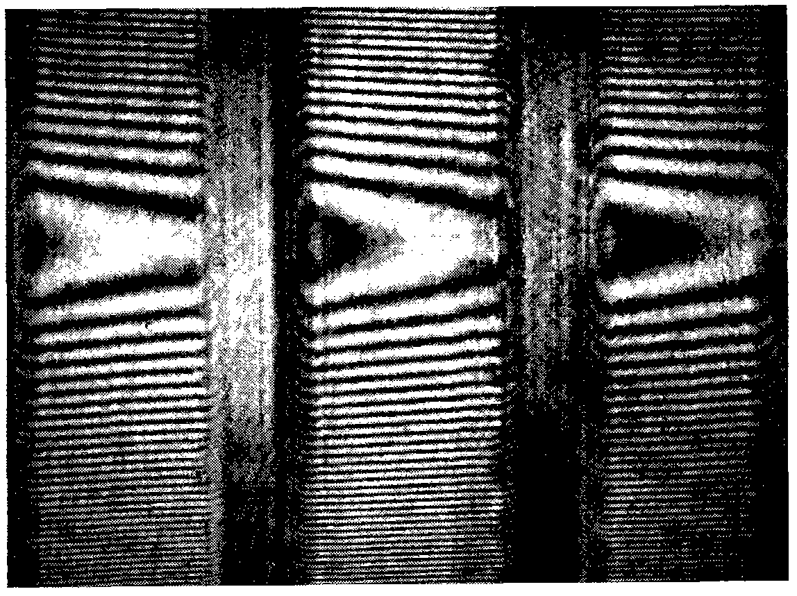 Three-window based common-path interference detecting method and device