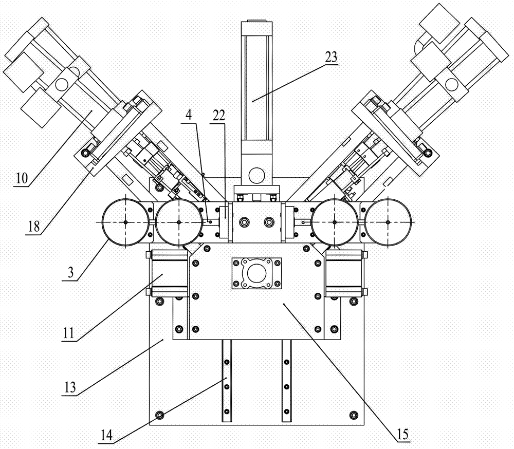 Automatic pressing-filling device for steel balls