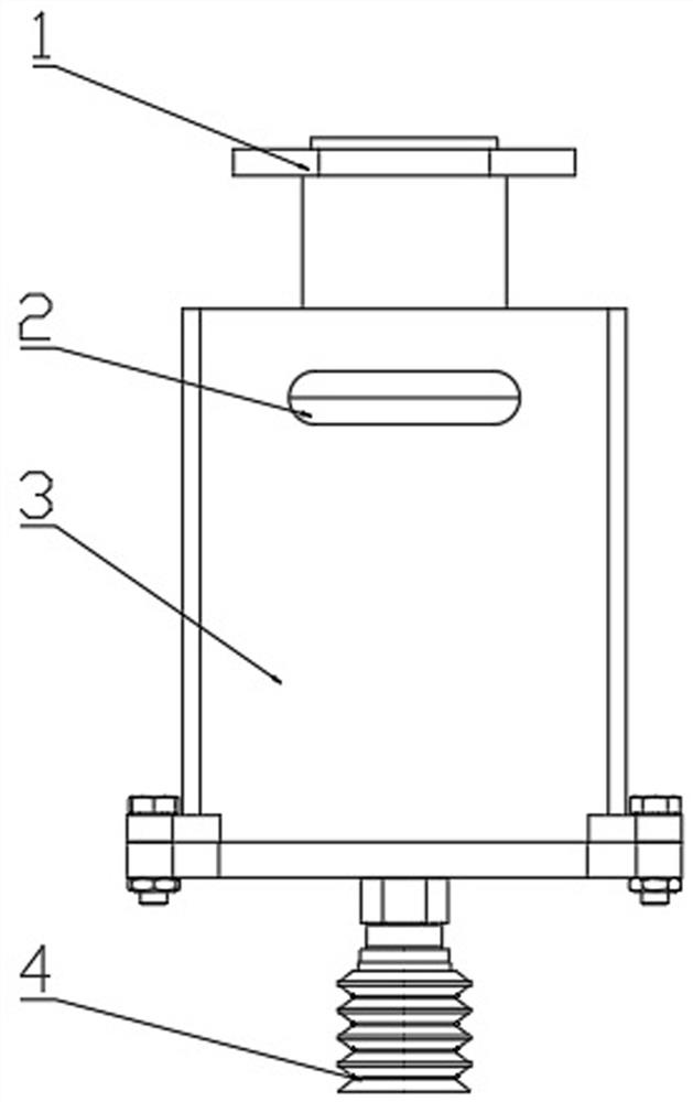 Self-adaptive electric control vacuum chuck manipulator for label-removed waste plastic bottles and control method