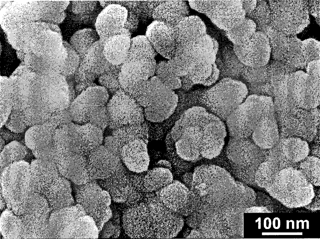 Method for preparing molybdate nanocrystalline