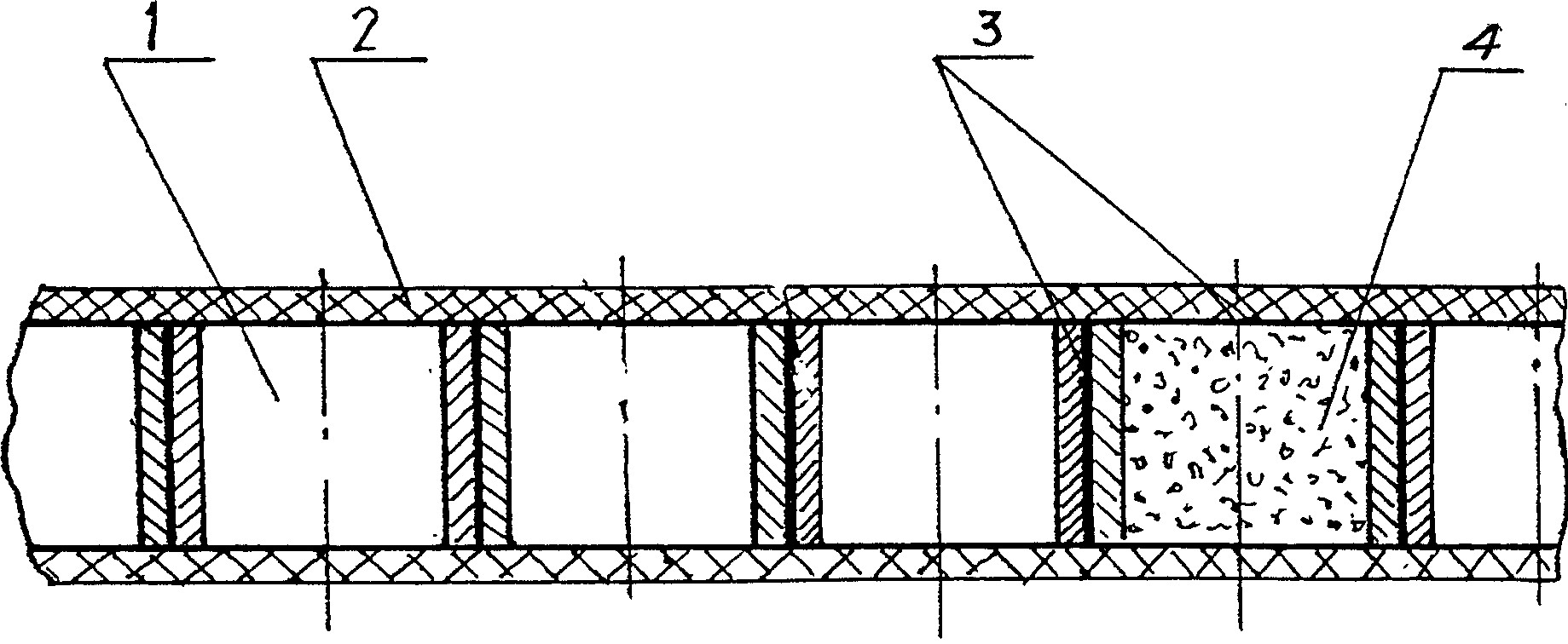 Bamboo-made wallboard