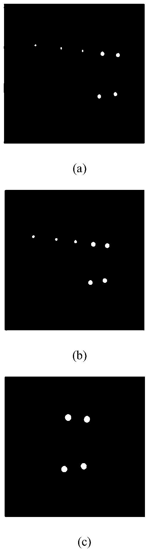 Flexible satellite-borne antenna on-orbit vibration measurement method based on sequence image