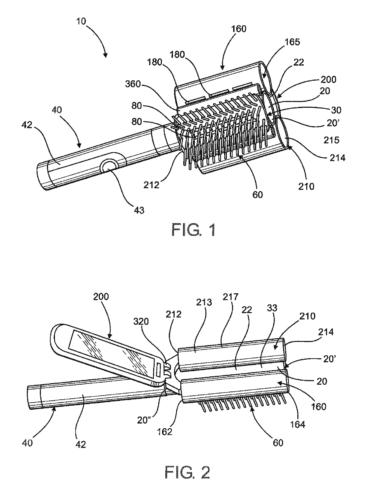 Device, system and method for storing, processing and dispensing hair building material