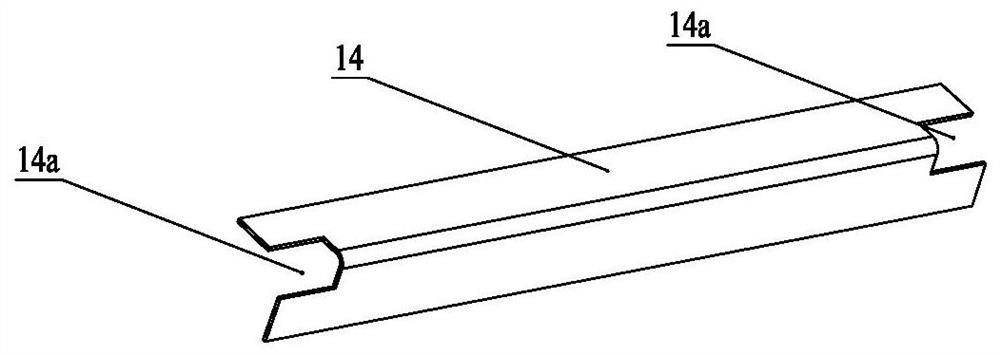 Structure for improving accuracy of box type aftertreatment nitrogen oxide measuring point