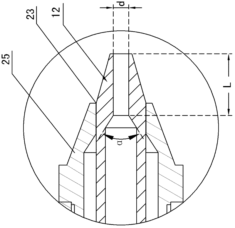 Oil-gas two-phase jet-type lubricating and cooling system