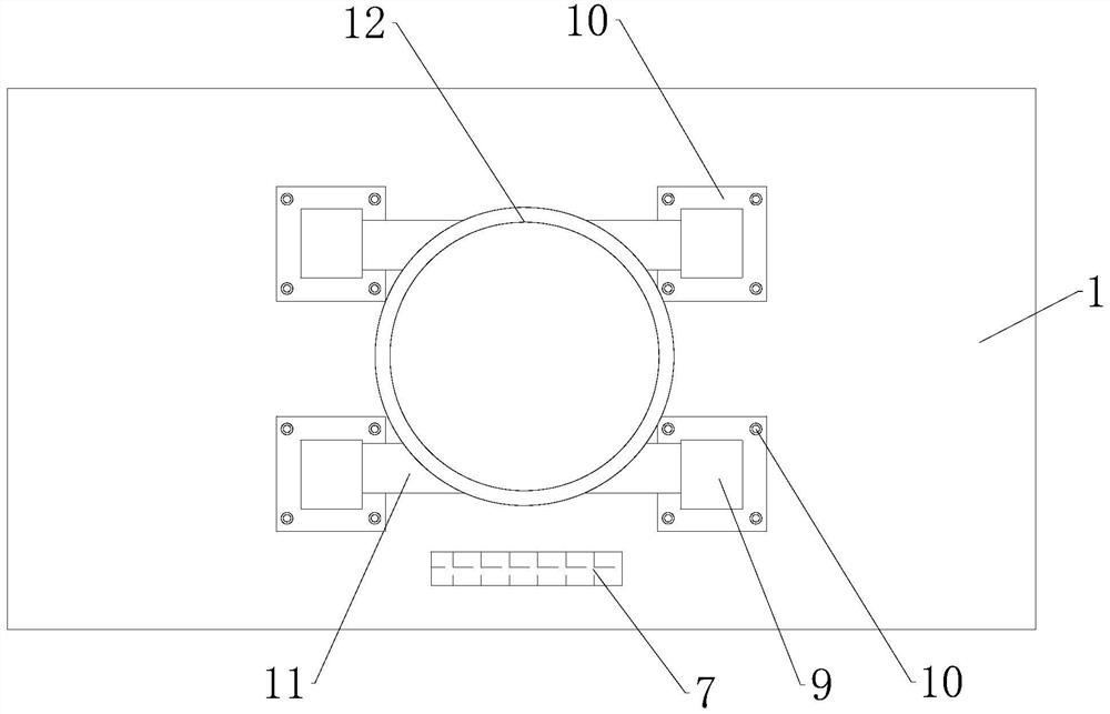 Pile foundation embedding auxiliary vertical device for bridge and using method