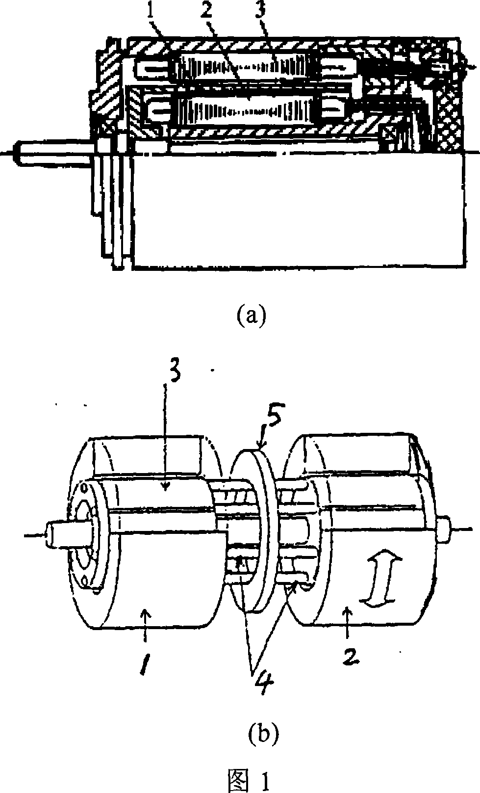 Torque motor for satellite antenna pointing mechanism