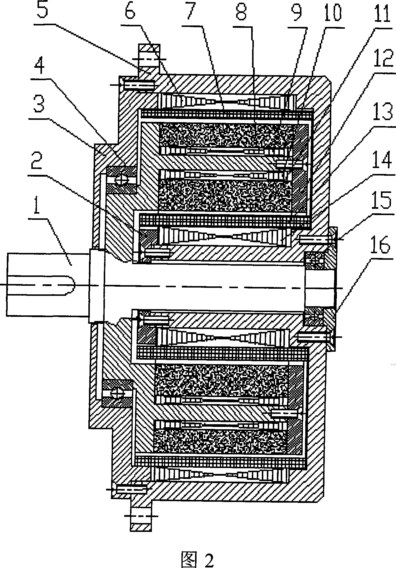 Torque motor for satellite antenna pointing mechanism