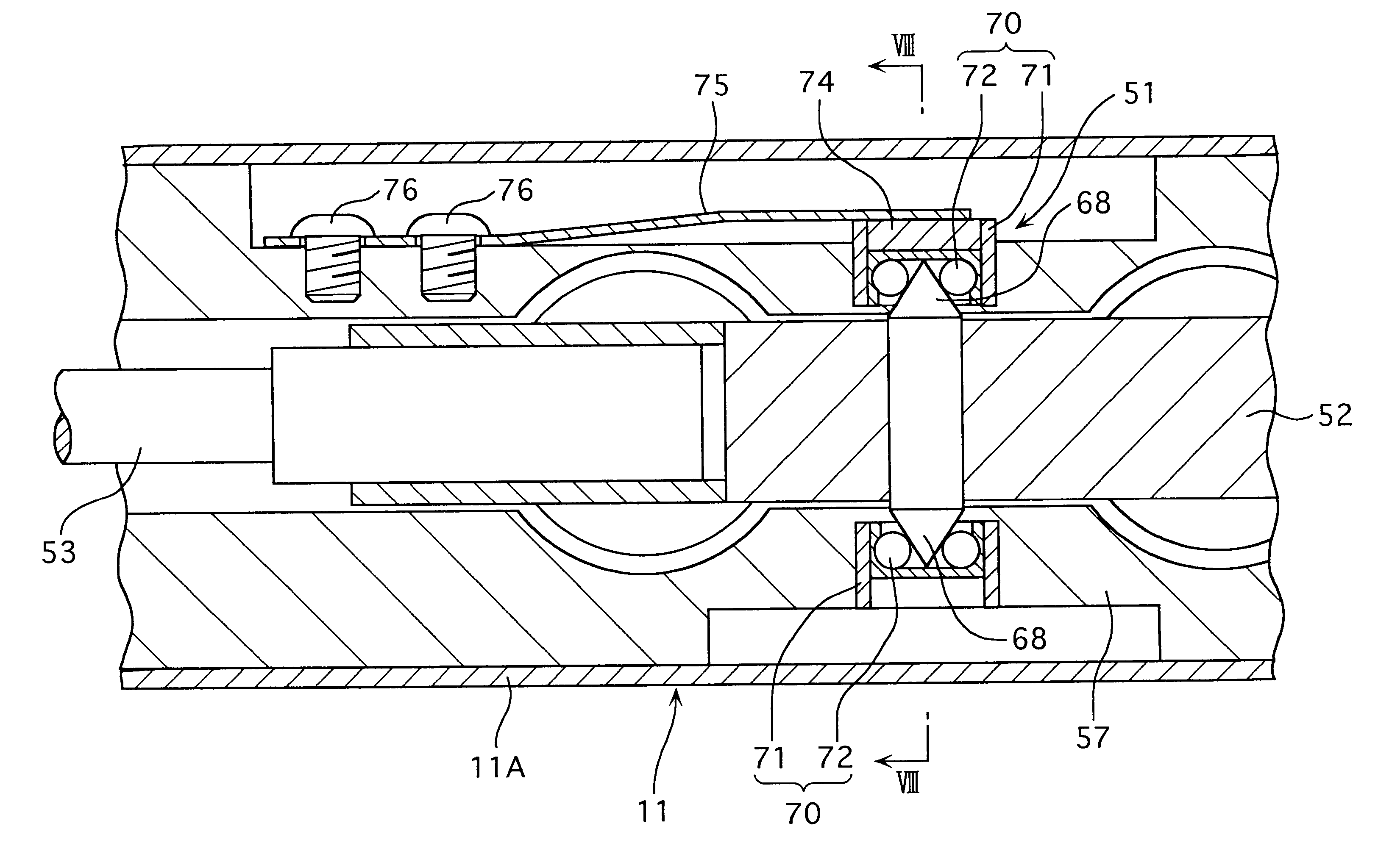 Detector for surface texture measuring instrument