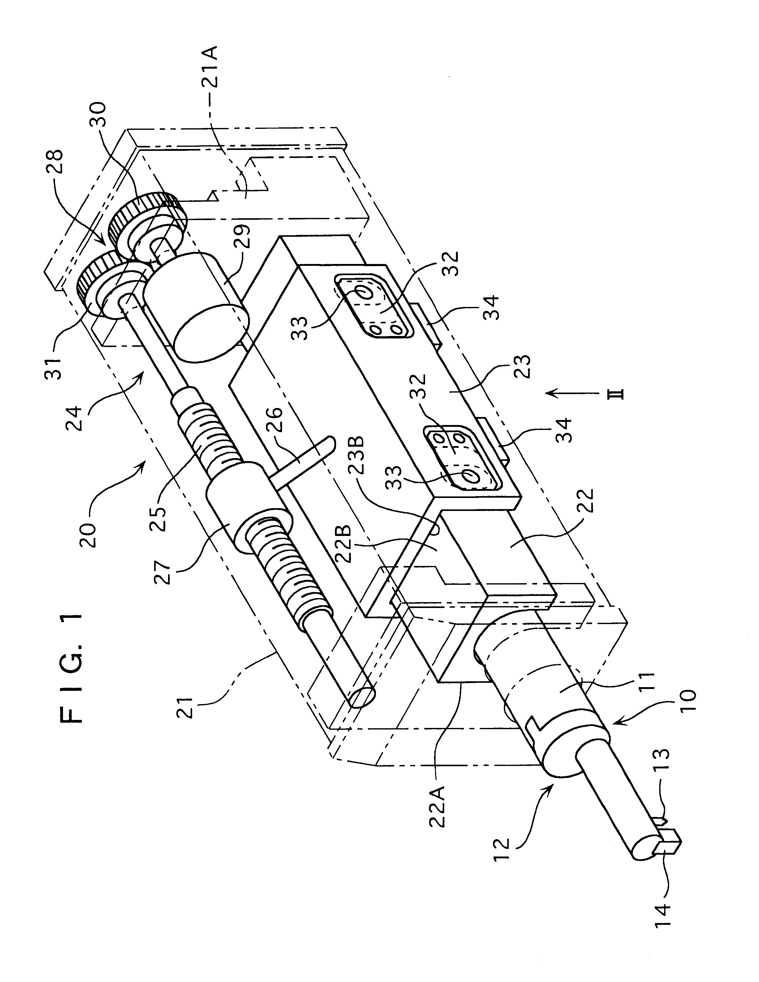 Detector for surface texture measuring instrument