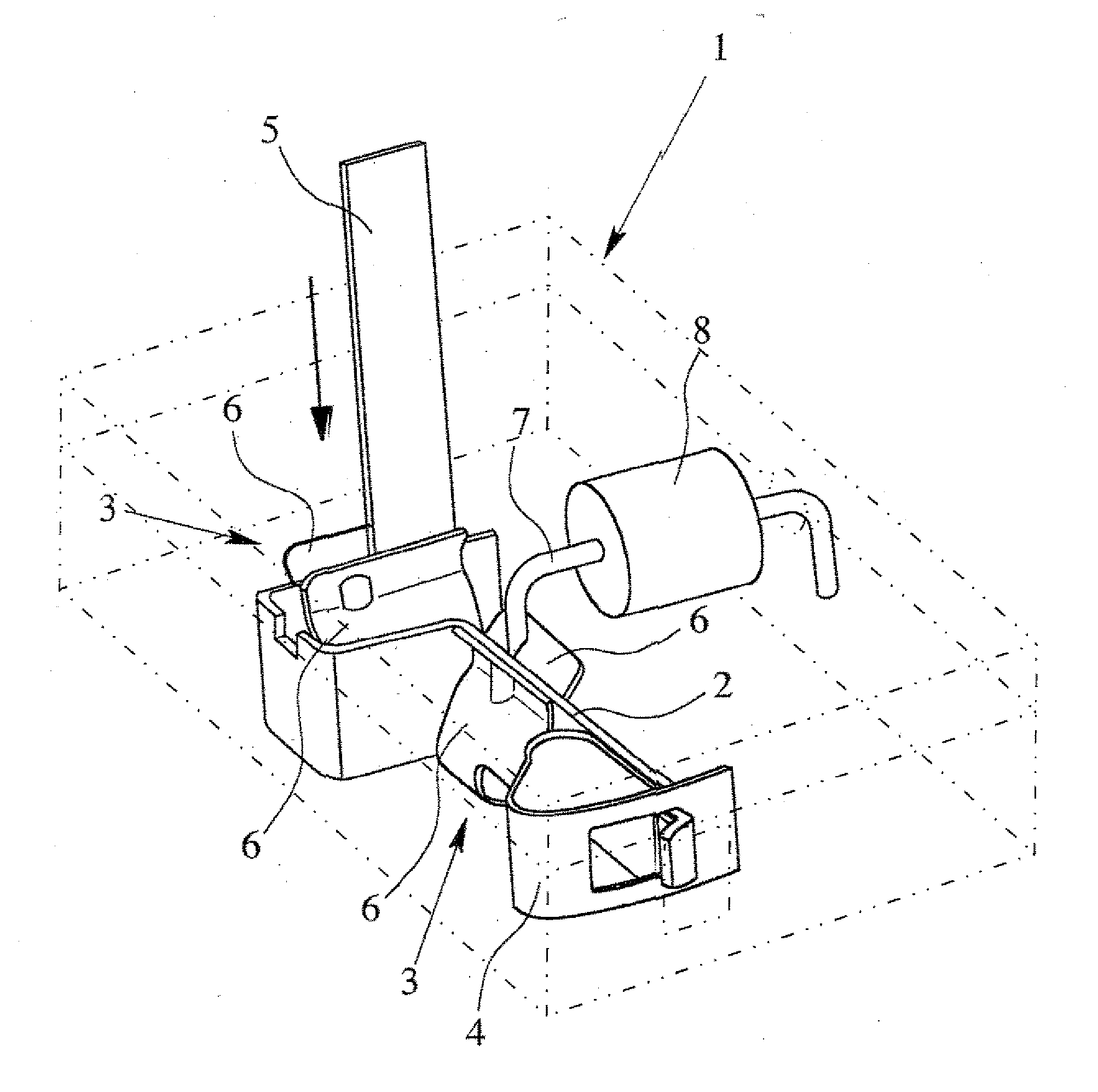 Electrical junction box for a solar cell module