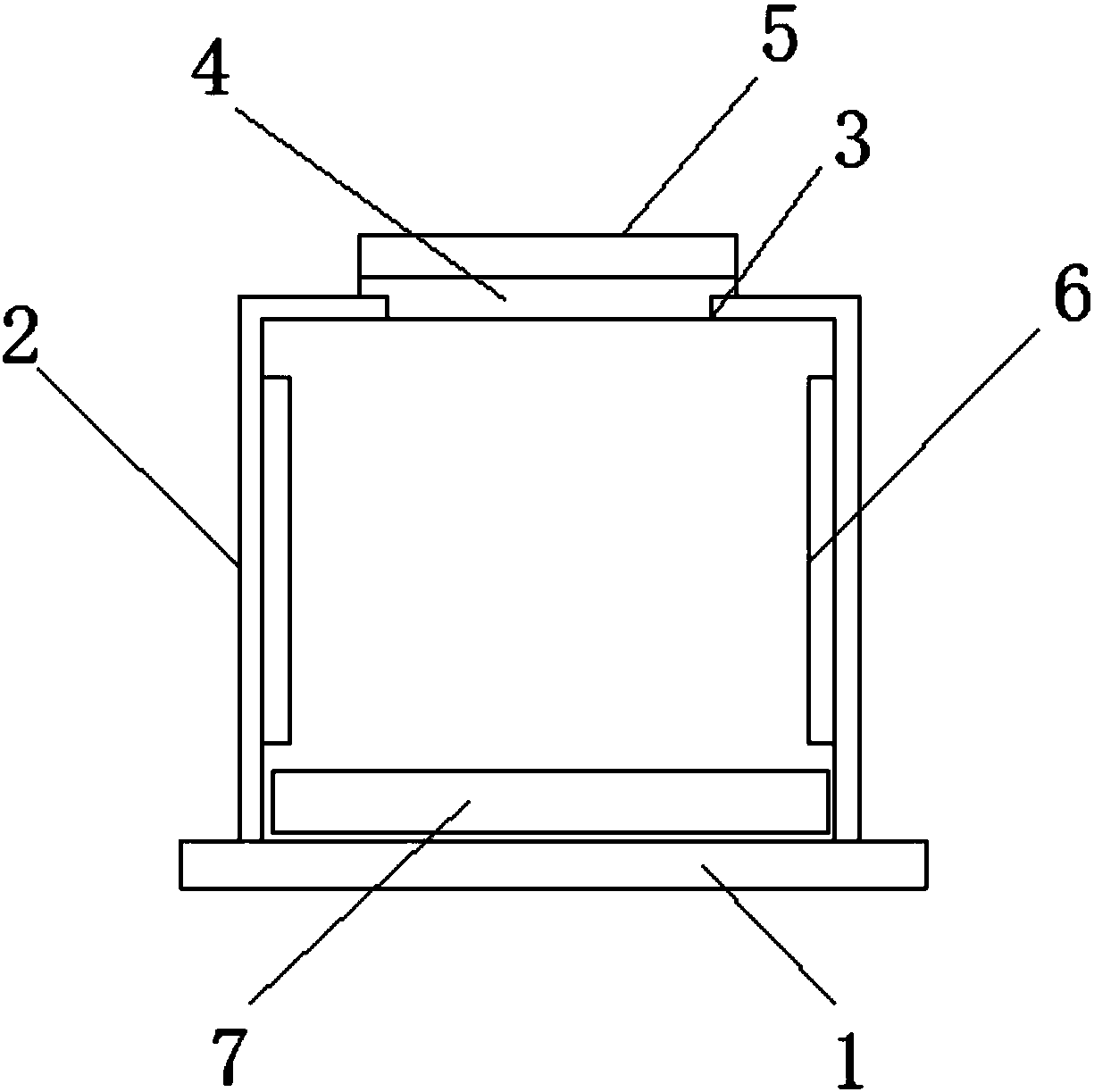 Drying device for printing packaging