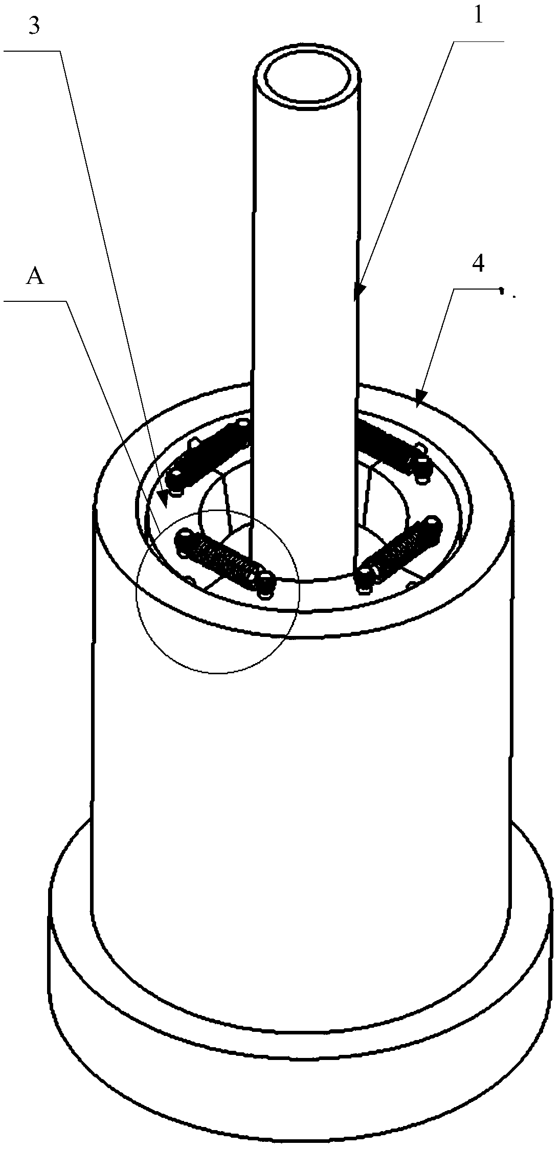 Workpiece pipe, pipe inner wall groove processing device and method