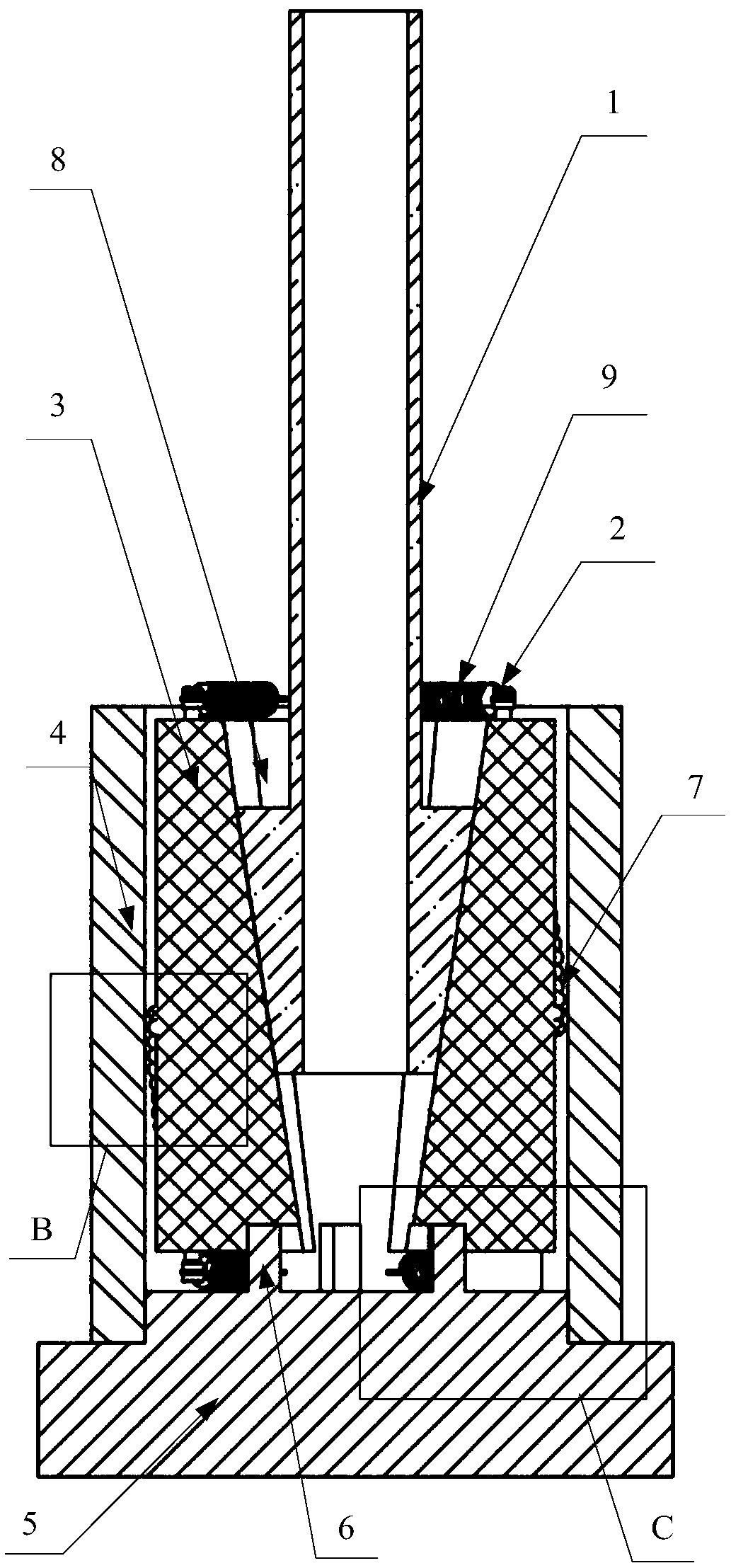 Workpiece pipe, pipe inner wall groove processing device and method