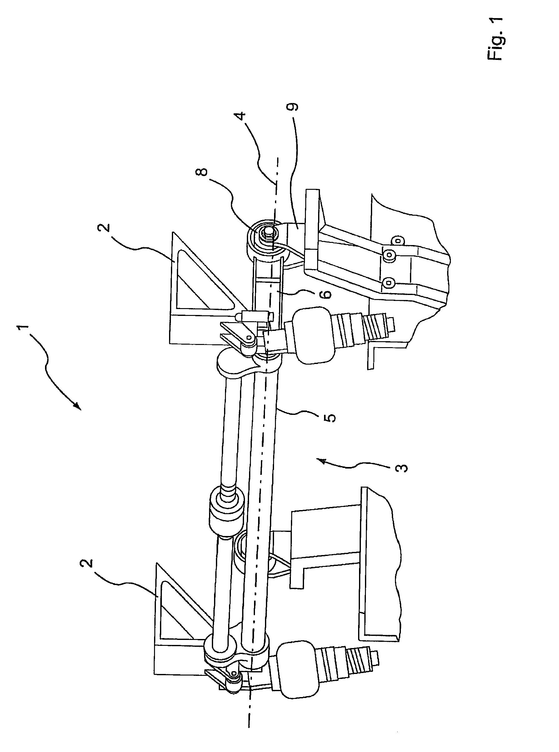 Stabilizer for a utility vehicle