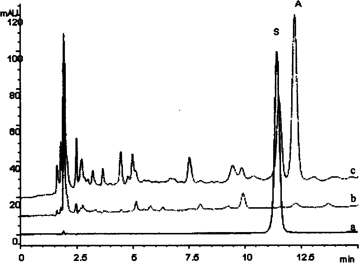 Method for distinguishing bee glue and poplar glue