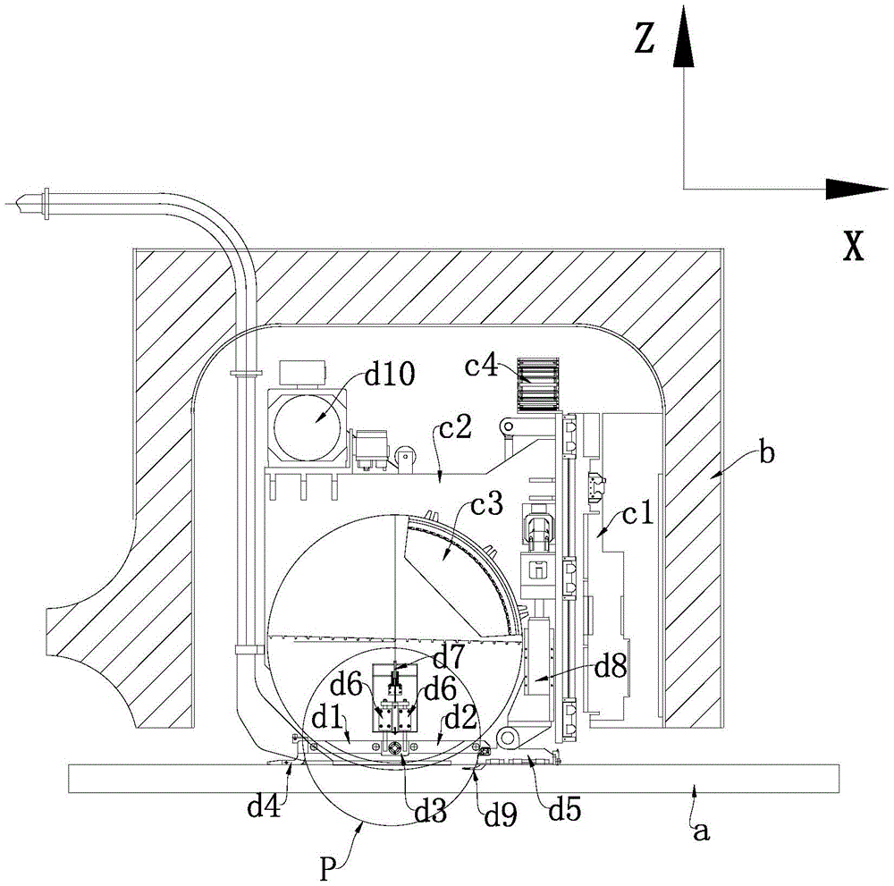 Control method of steel rail milling work