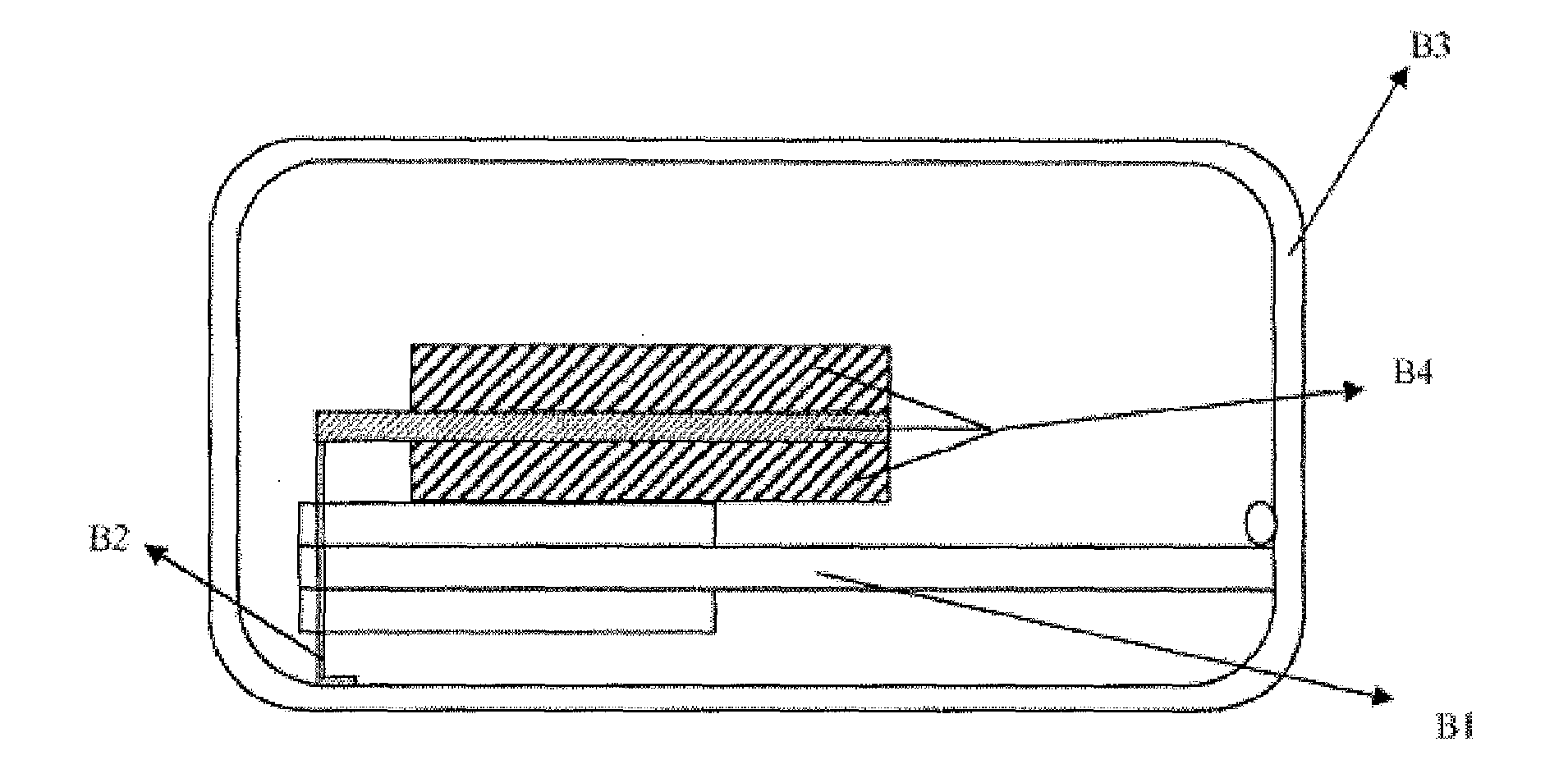 Counter balancing apparatus for moving-iron bone-conducted sound receiving device