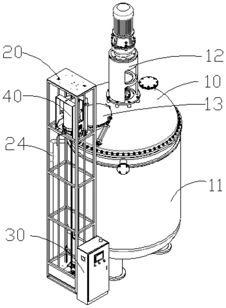 A kind of preparation method and preparation device of water-based workshop precoat primer